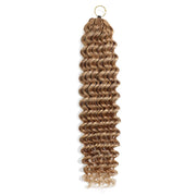Deep wave Feather crochet #27