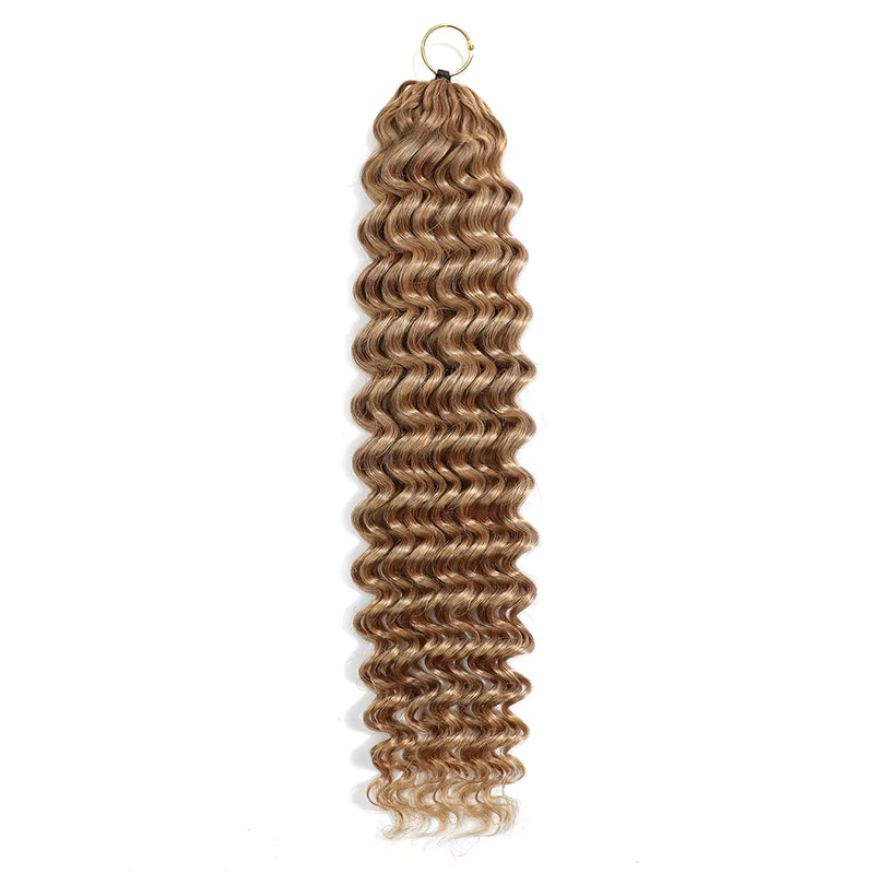 Deep wave Feather crochet #27
